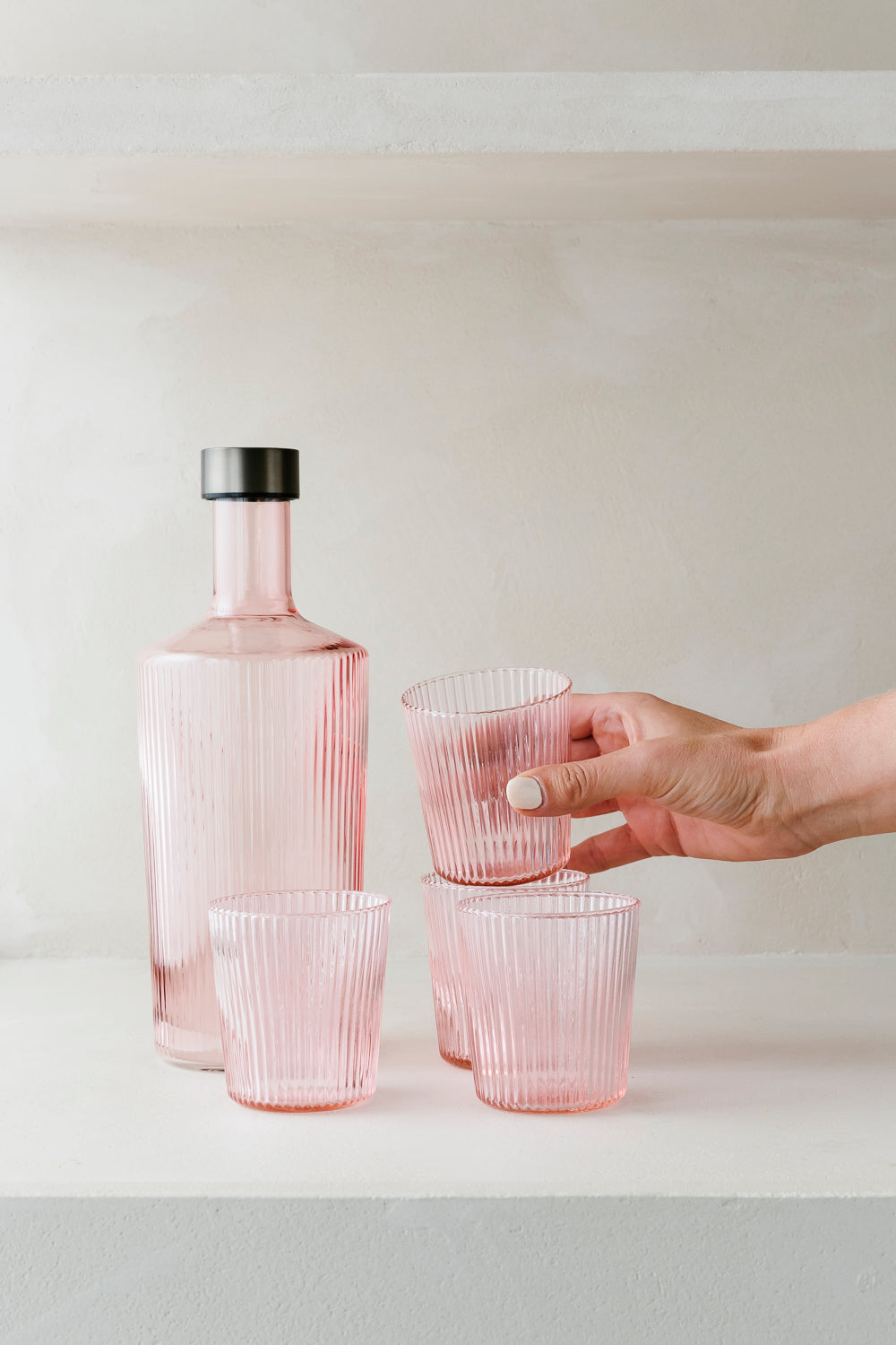 'PINK BLUSH' set (5 st.)