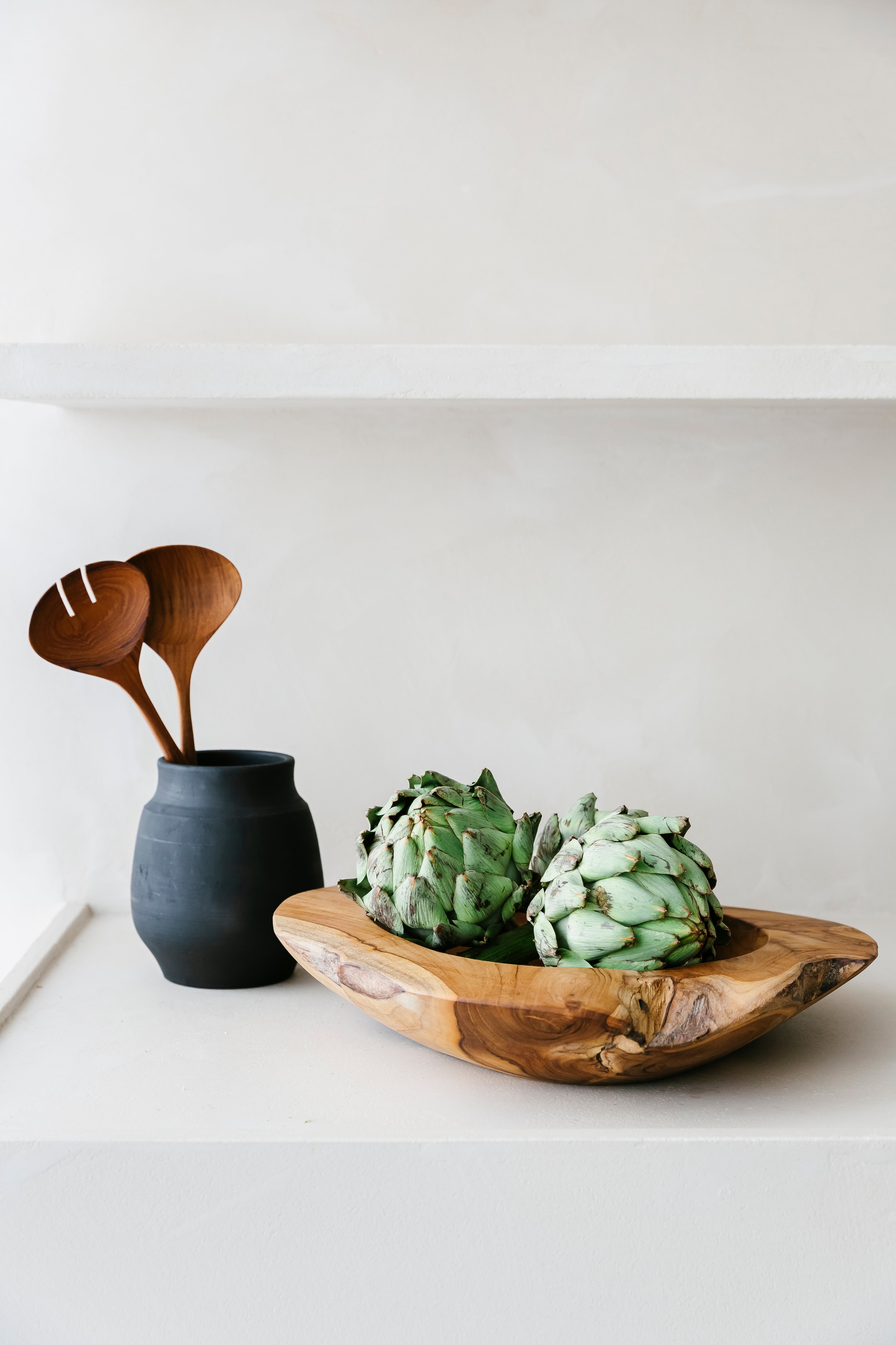 'BLACK & WOOD' set (3 st.)