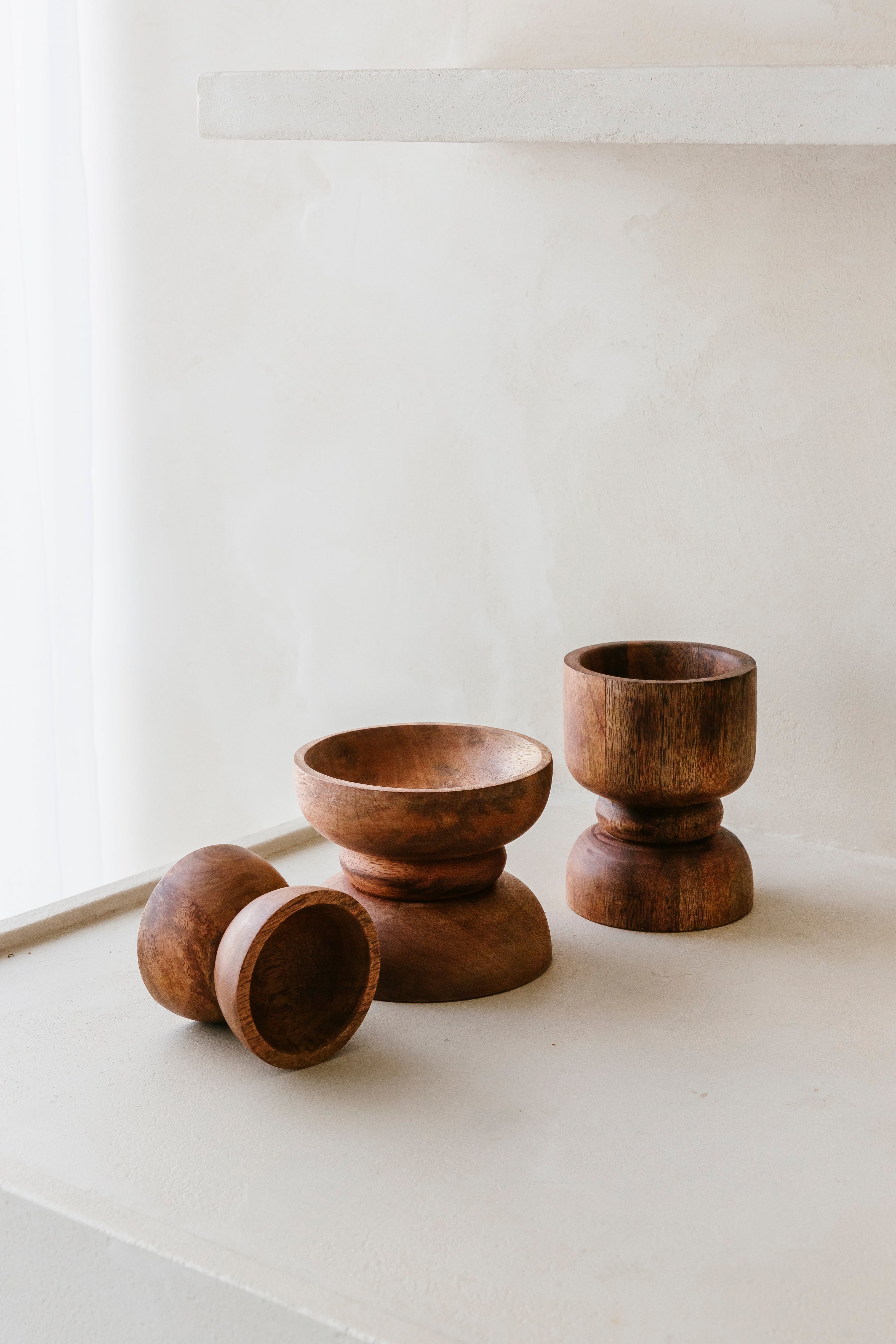 'LUMEN WALNUT' set (3 st.)