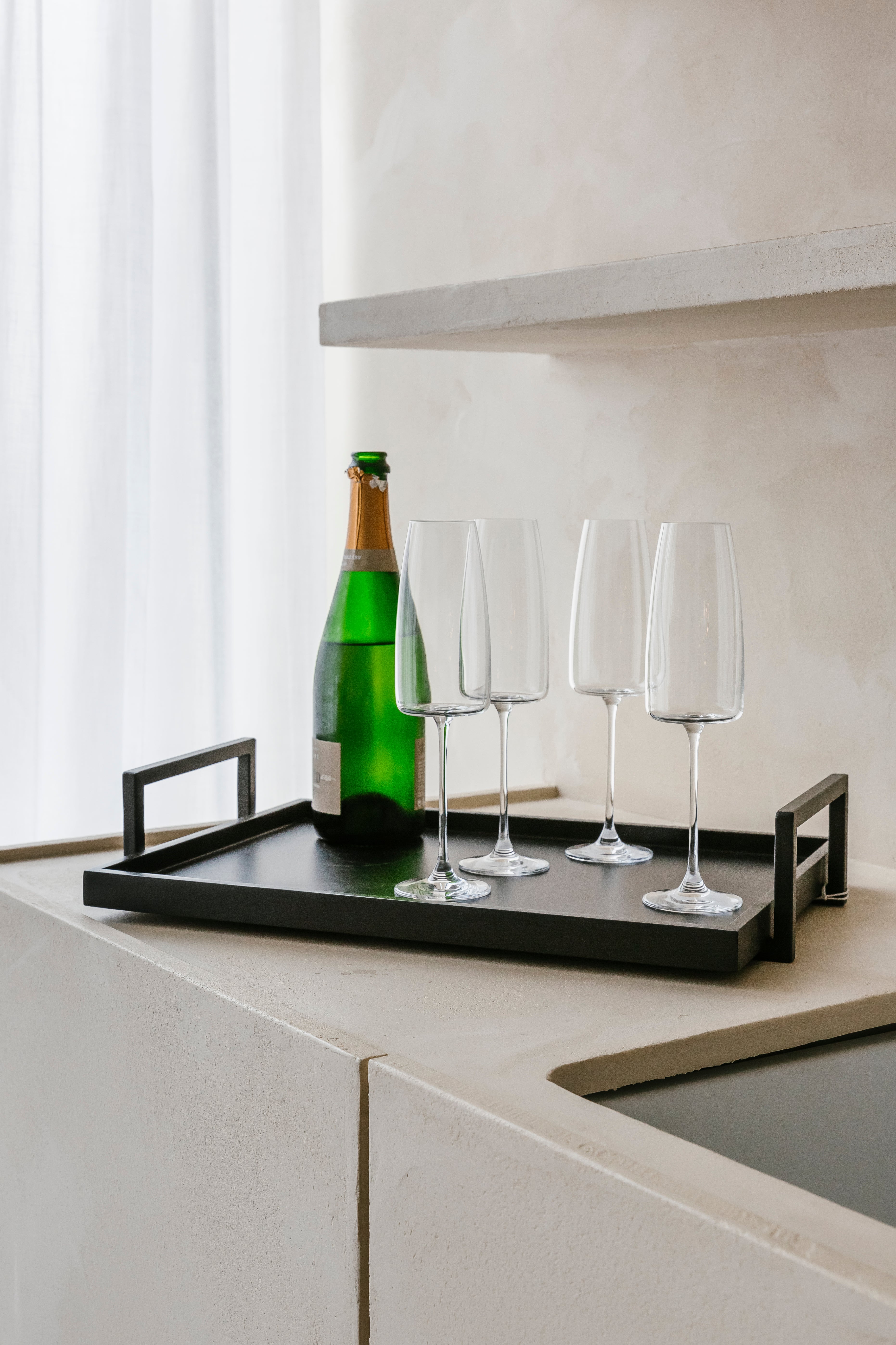 'CHAMPAGNE ON A PLATTER' set (5 of 7 st.)