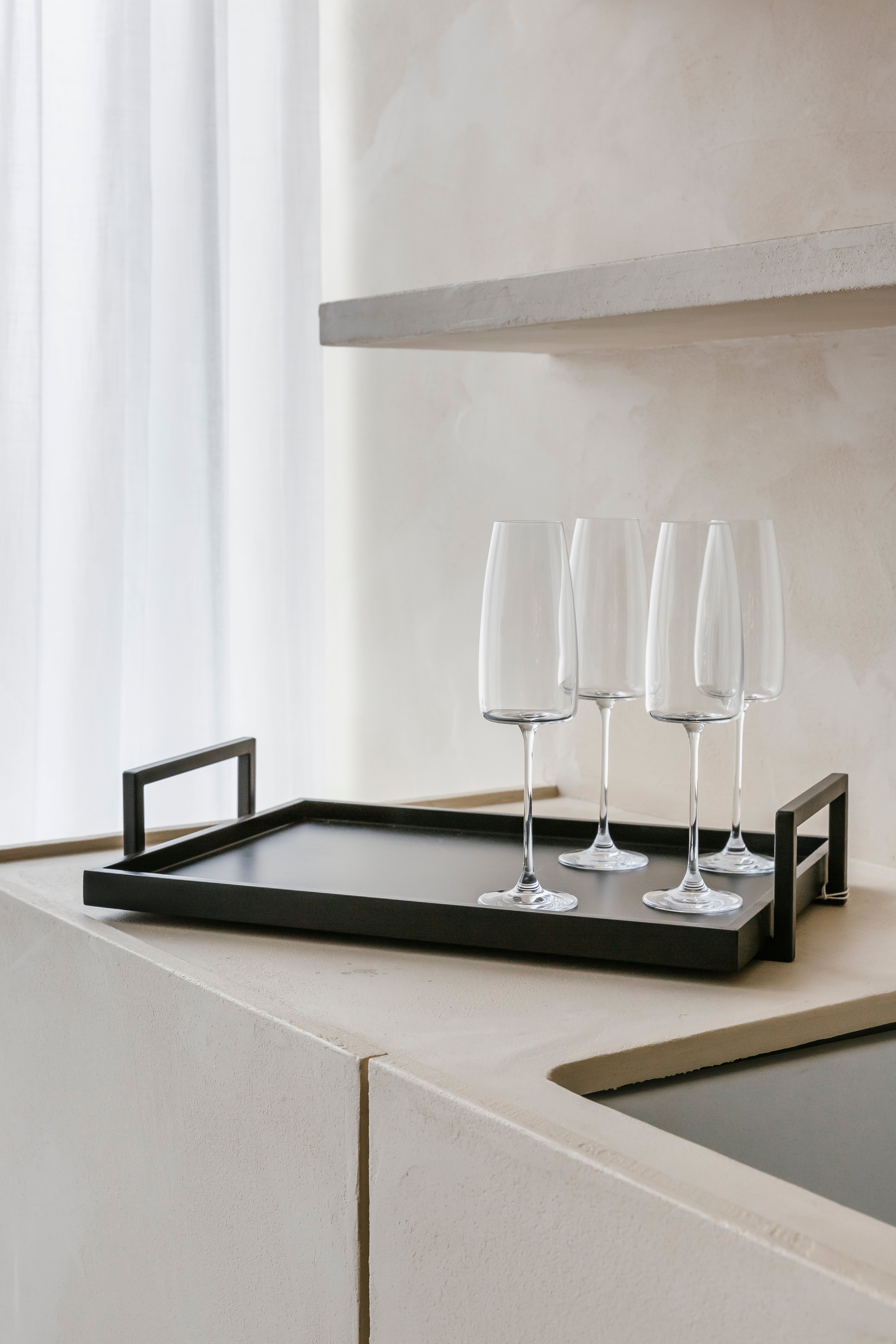 'CHAMPAGNE ON A PLATTER' set (5 of 7 st.)