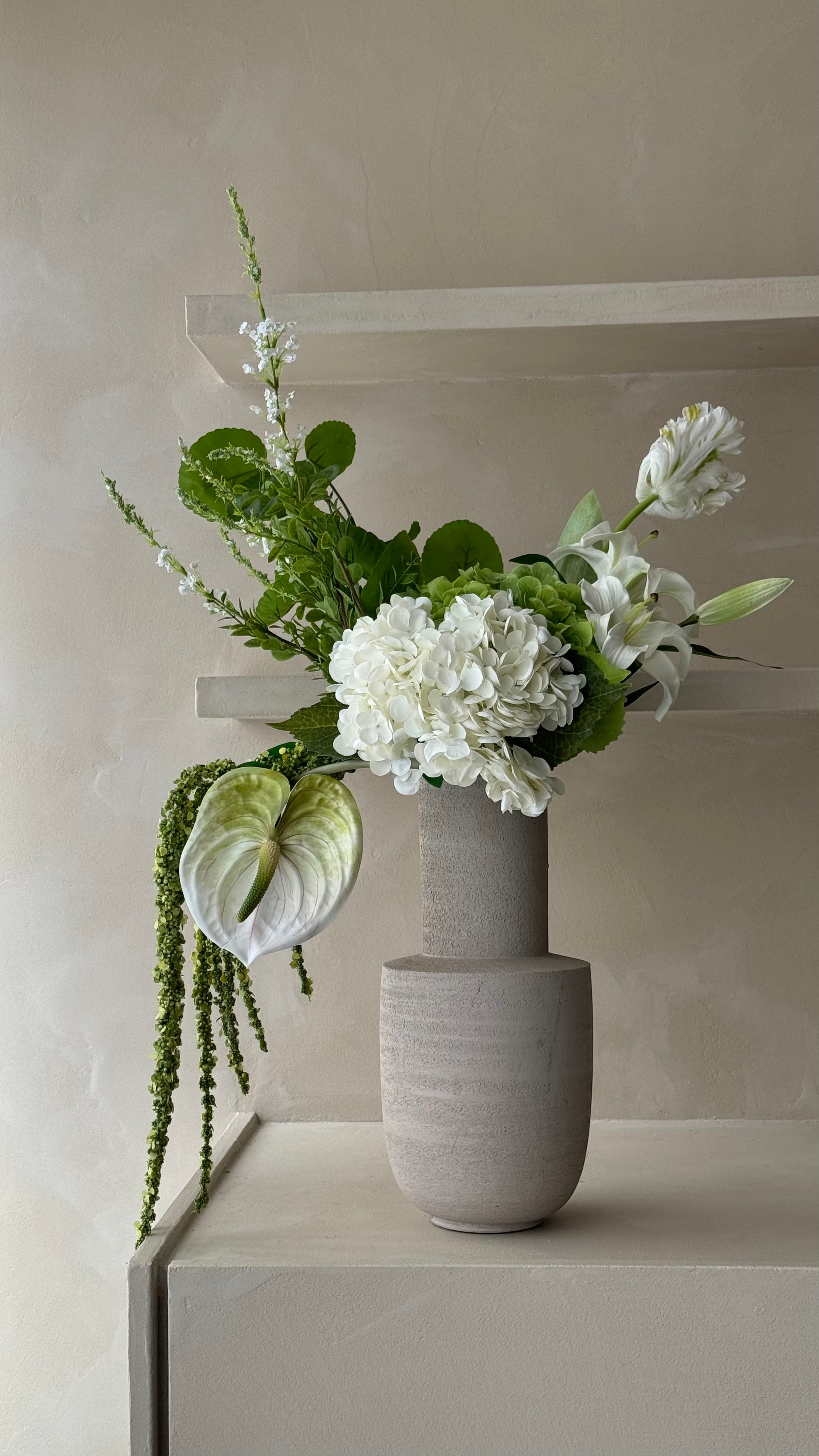 'BOTANICAL GREEN BOUQUET' (8 stelen)