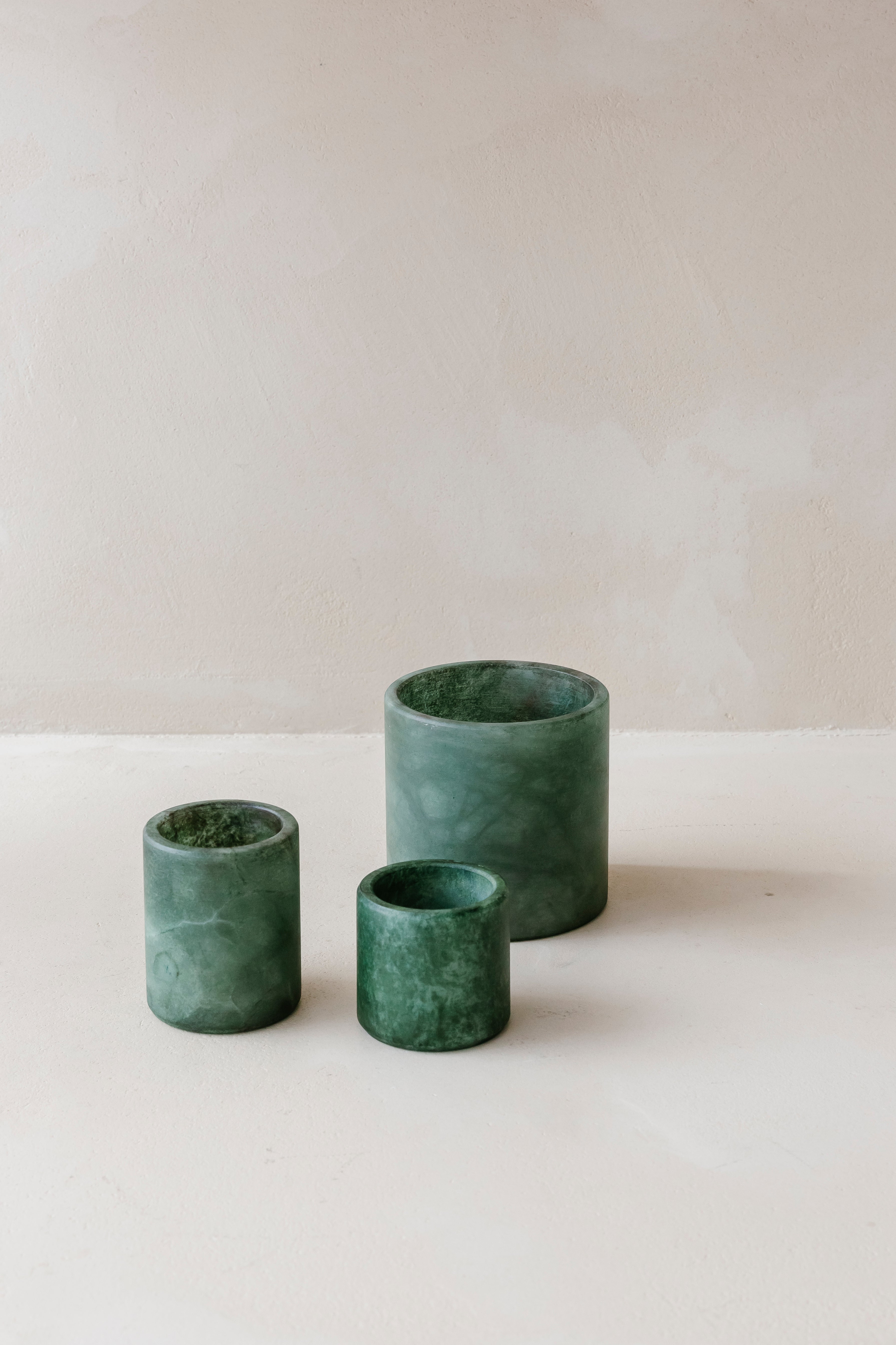 'THE GREEN TRIO' set (3 st.)