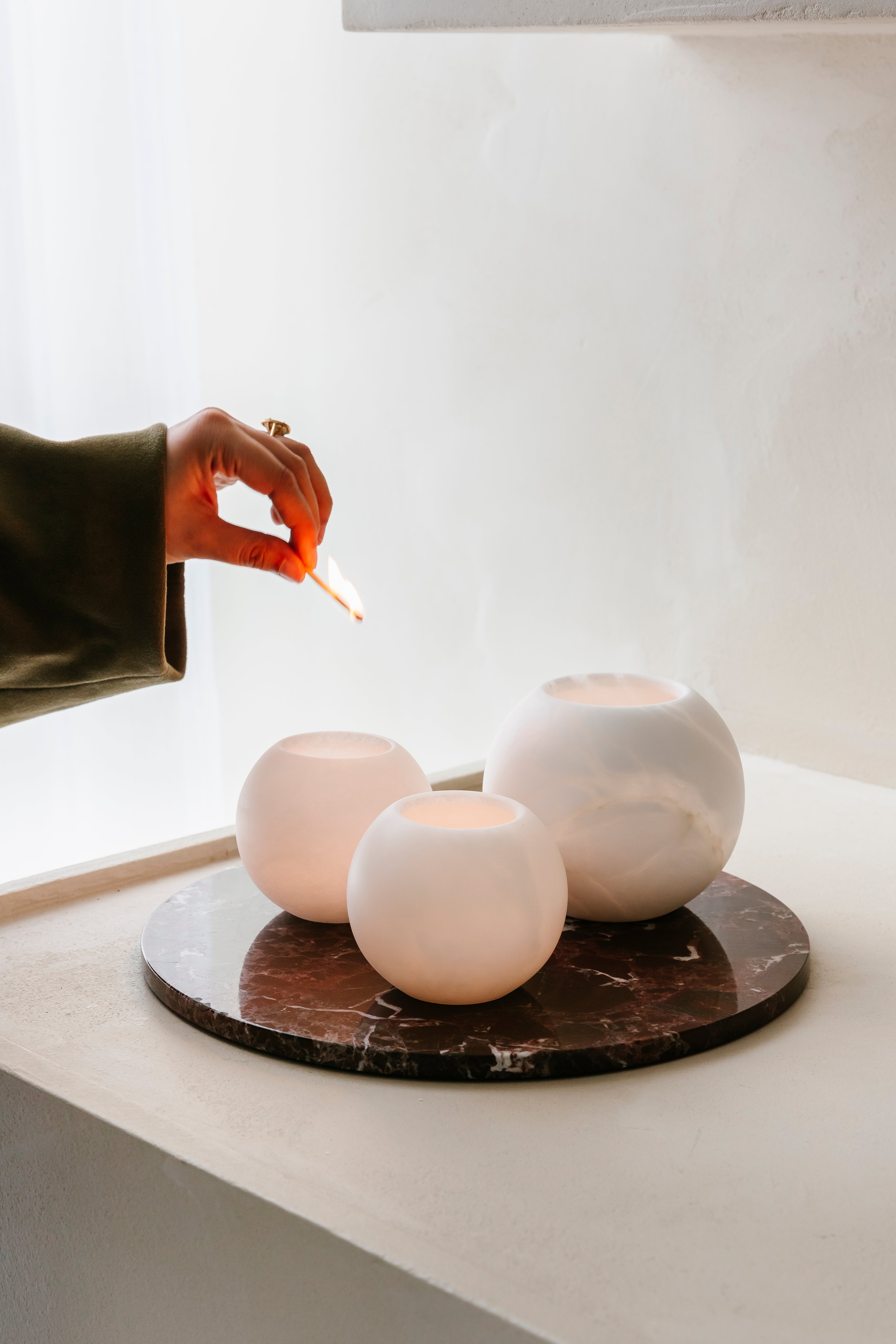 'LIGHT & STONE' set (4 st.)