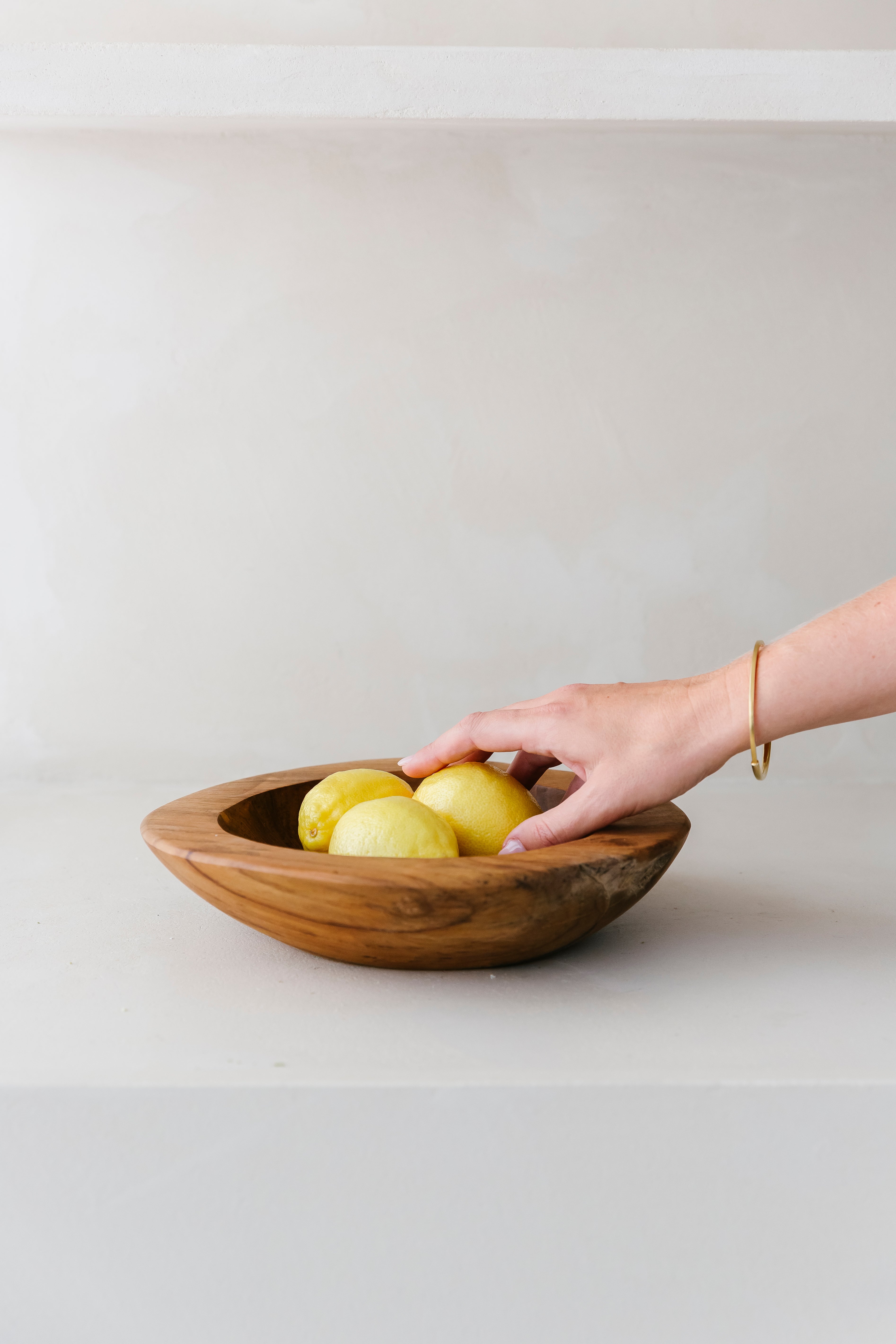 TEAK BOWL