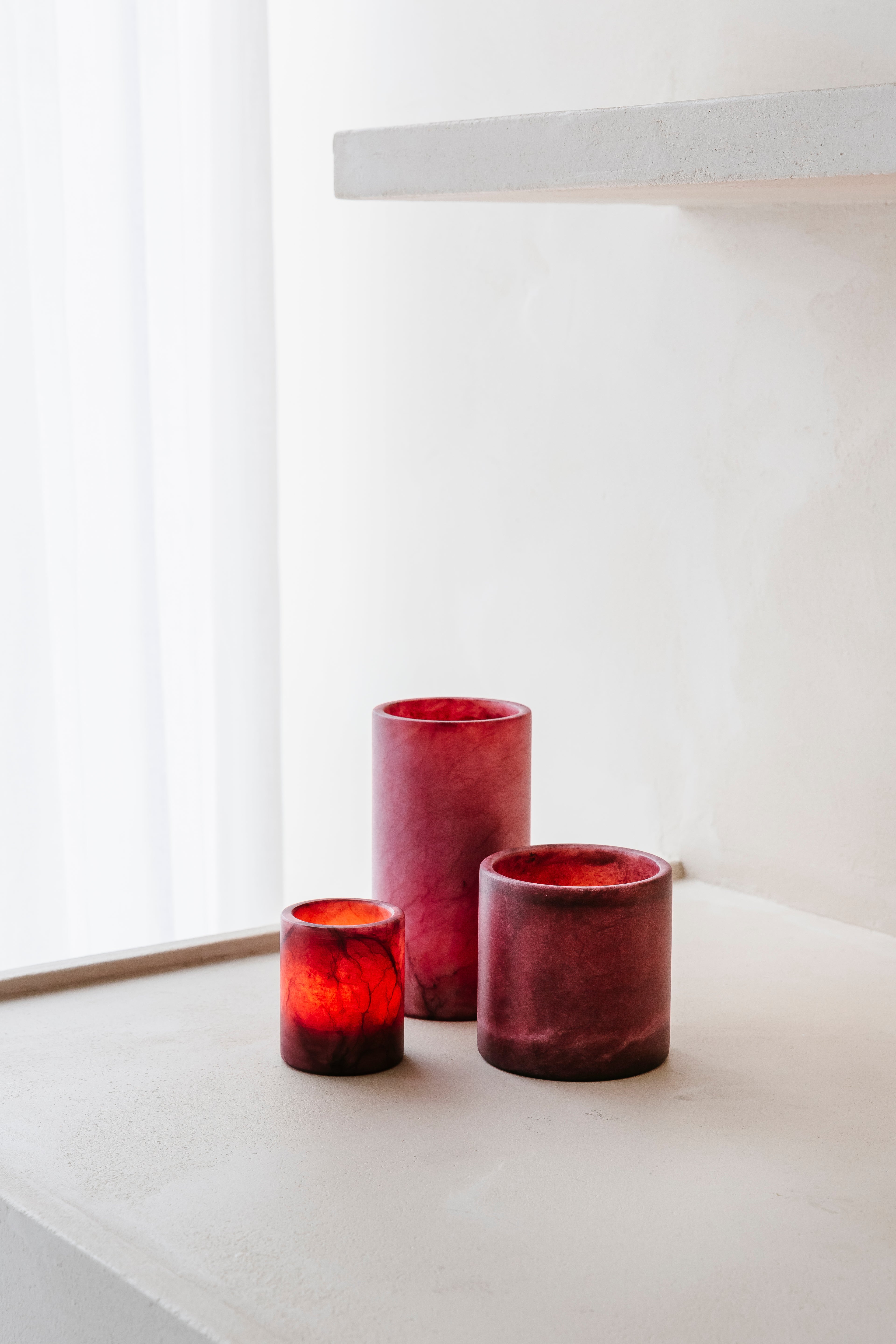 'THE BASICS BURGUNDY' set (3 st.)