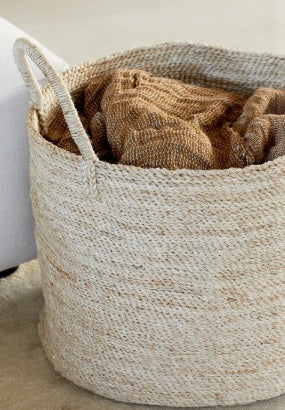 JUTE - Ronde Mand - Large - Natural