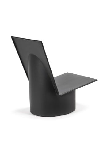 LOUNGE CHAIR VALERIE- Black