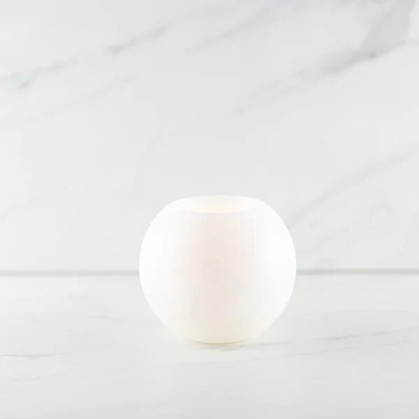 Albast rond theelichtje verkocht door Anneke Crauwels Home