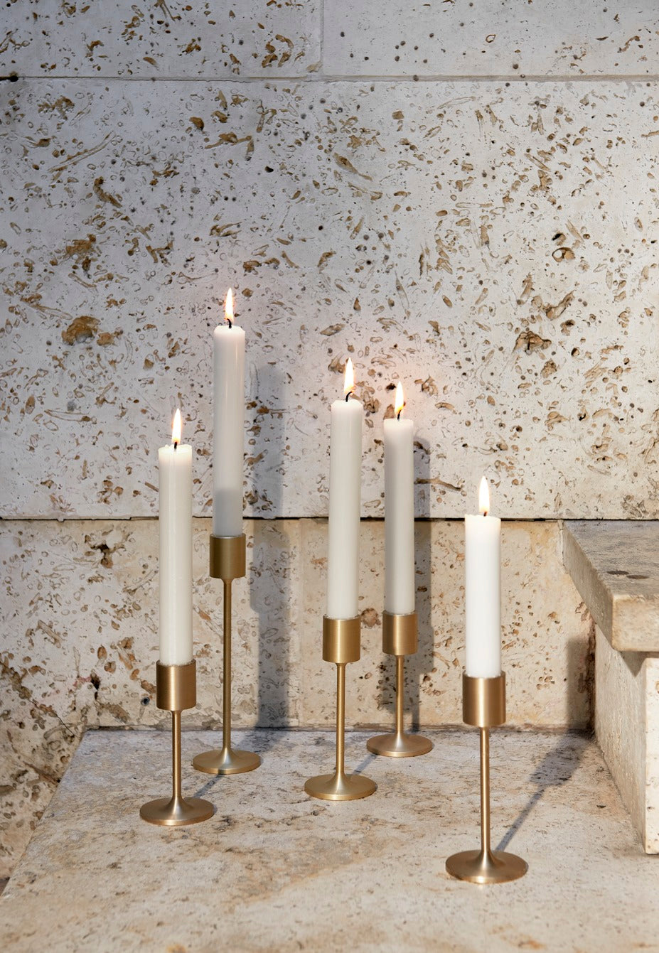 Collect gouden kandelaar van &Tradition verkocht door Anneke Crauwels Home