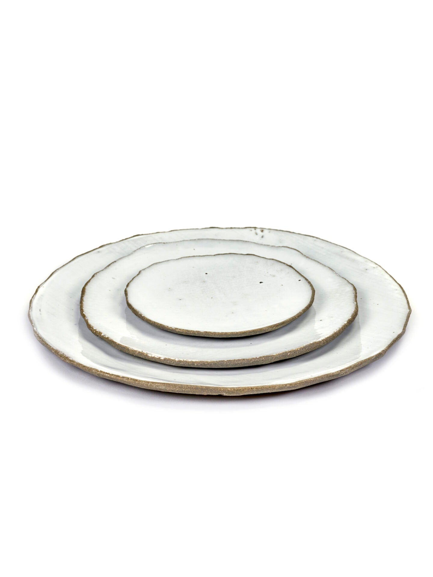 Gautier wit bord | Servies | Tableware | cement | Frédérick Gautier | Serax | Design | Shop | Anneke Crauwels Home