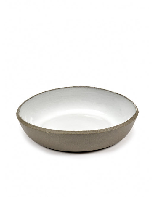 Gautier diep bord | Tableware | cement | Frédérick Gautier | Serax | Design | Shop | Anneke Crauwels Home