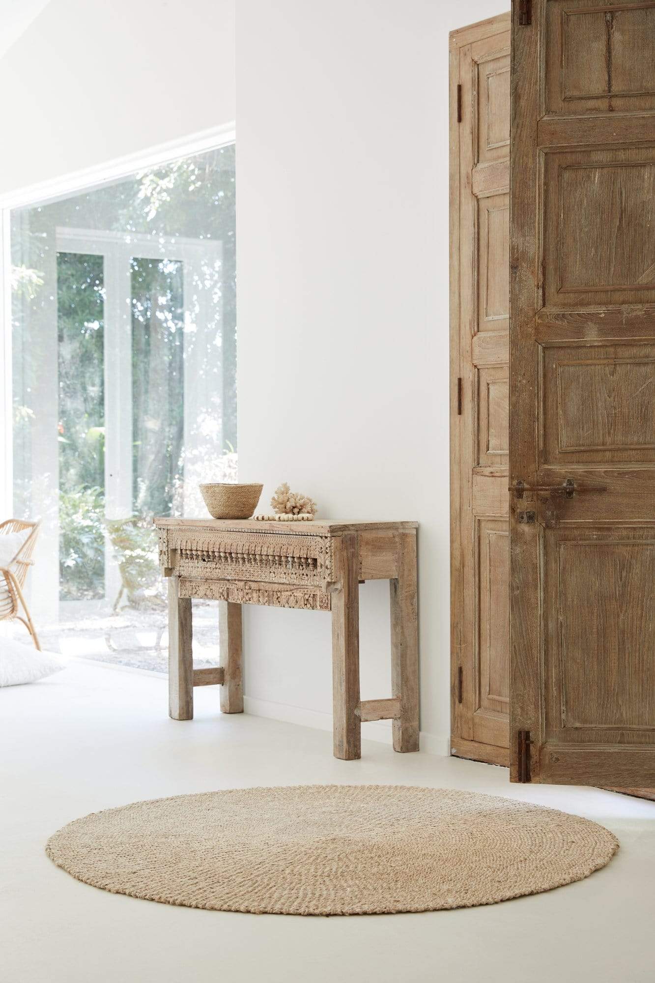 Dari ronde tapijt | The Dharma Door | jute | Designer | Shop | Design Studio Anneke Crauwels | Anneke Crauwels Home