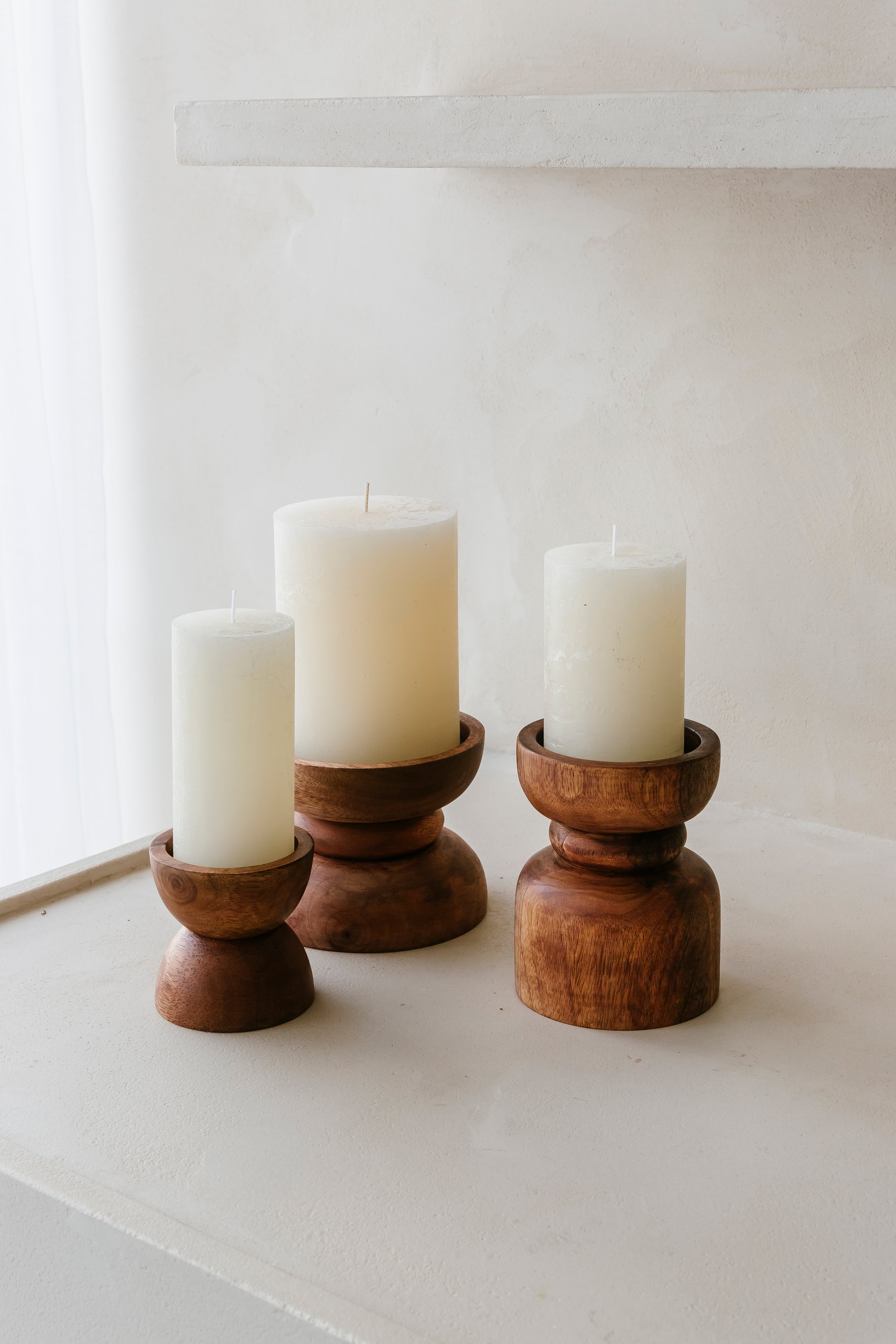 'LUMEN WALNUT' set (3 st.)