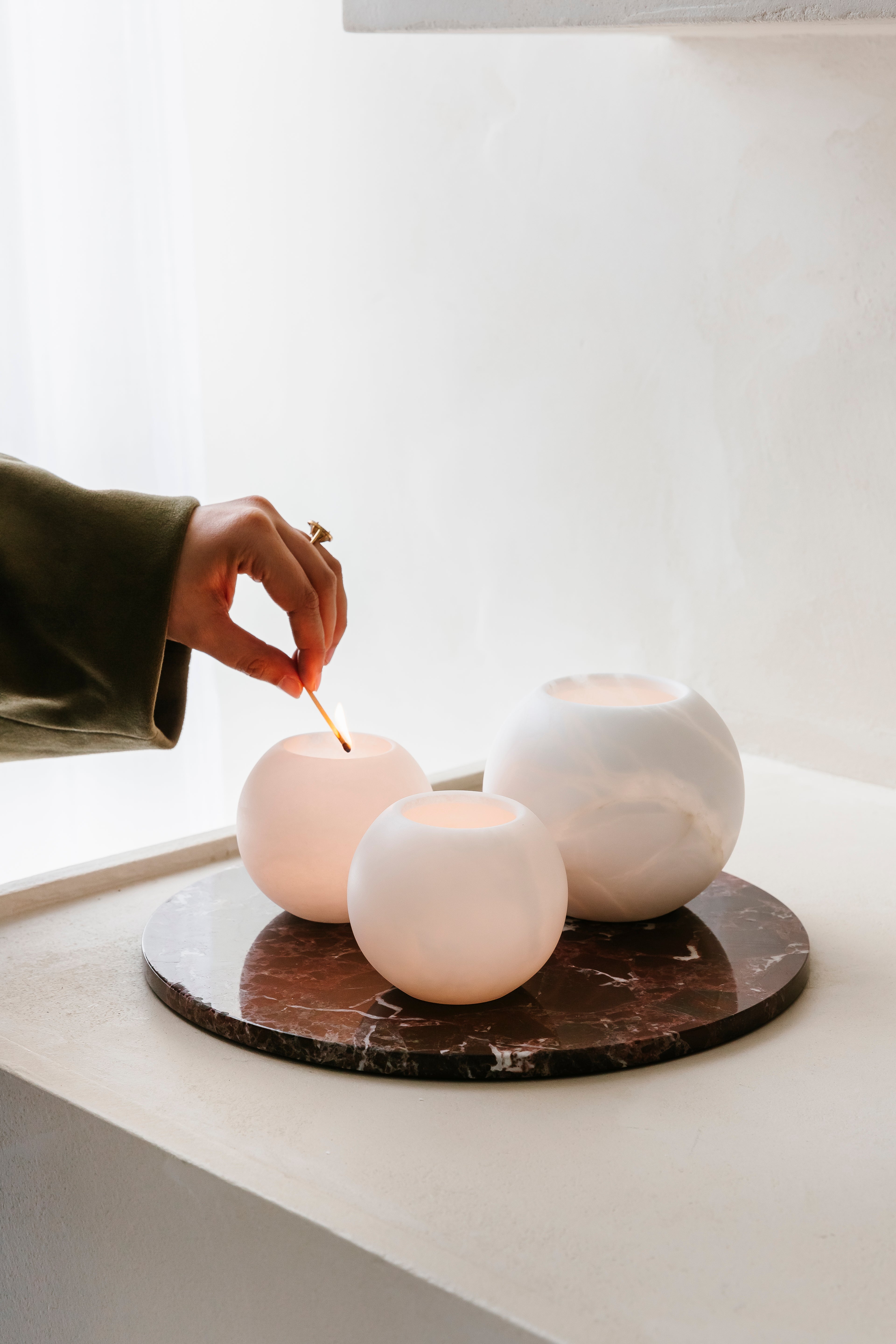'LIGHT & STONE' set (4 st.)