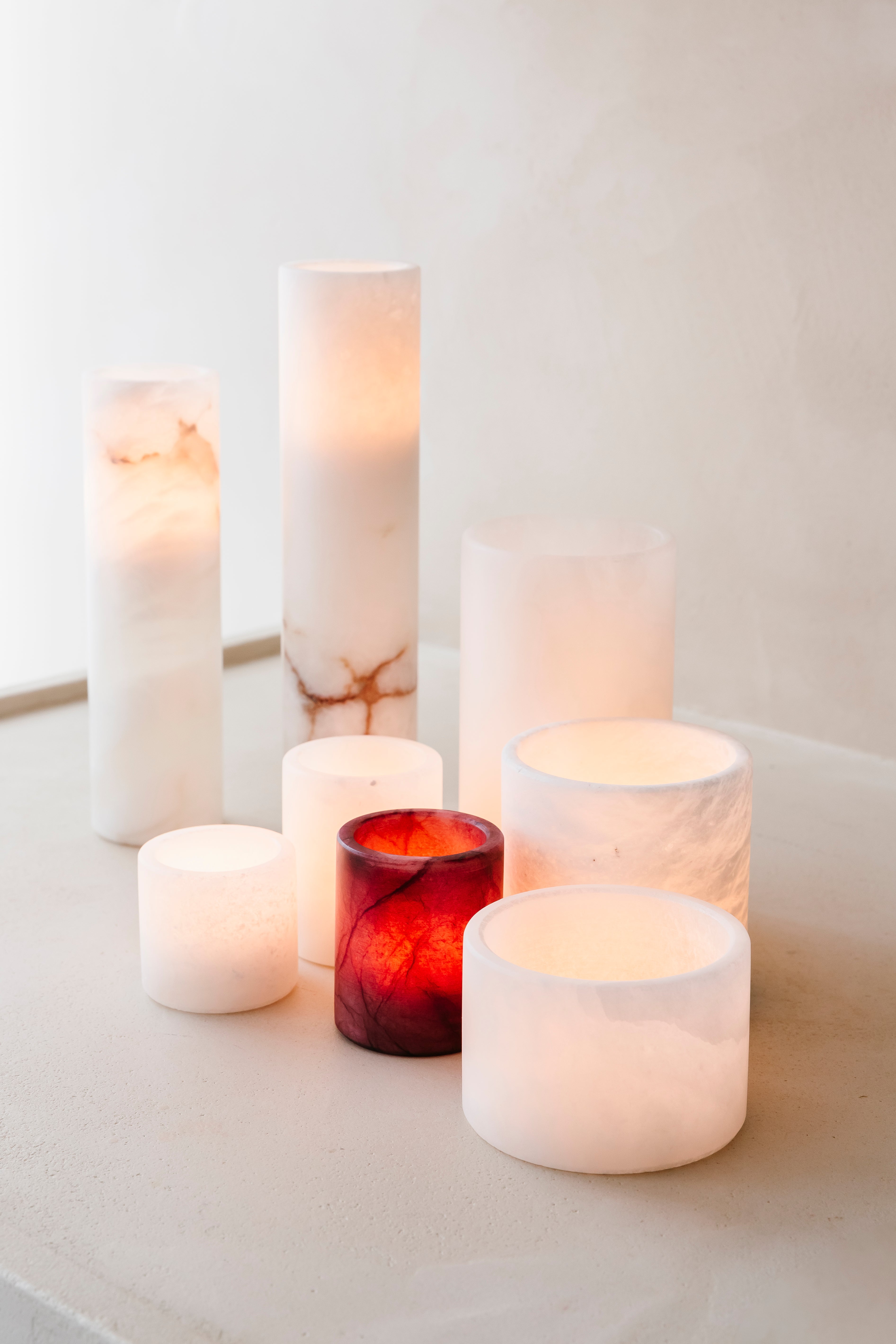 'ONE BURGUNDY TOUCH' set (8 st.)