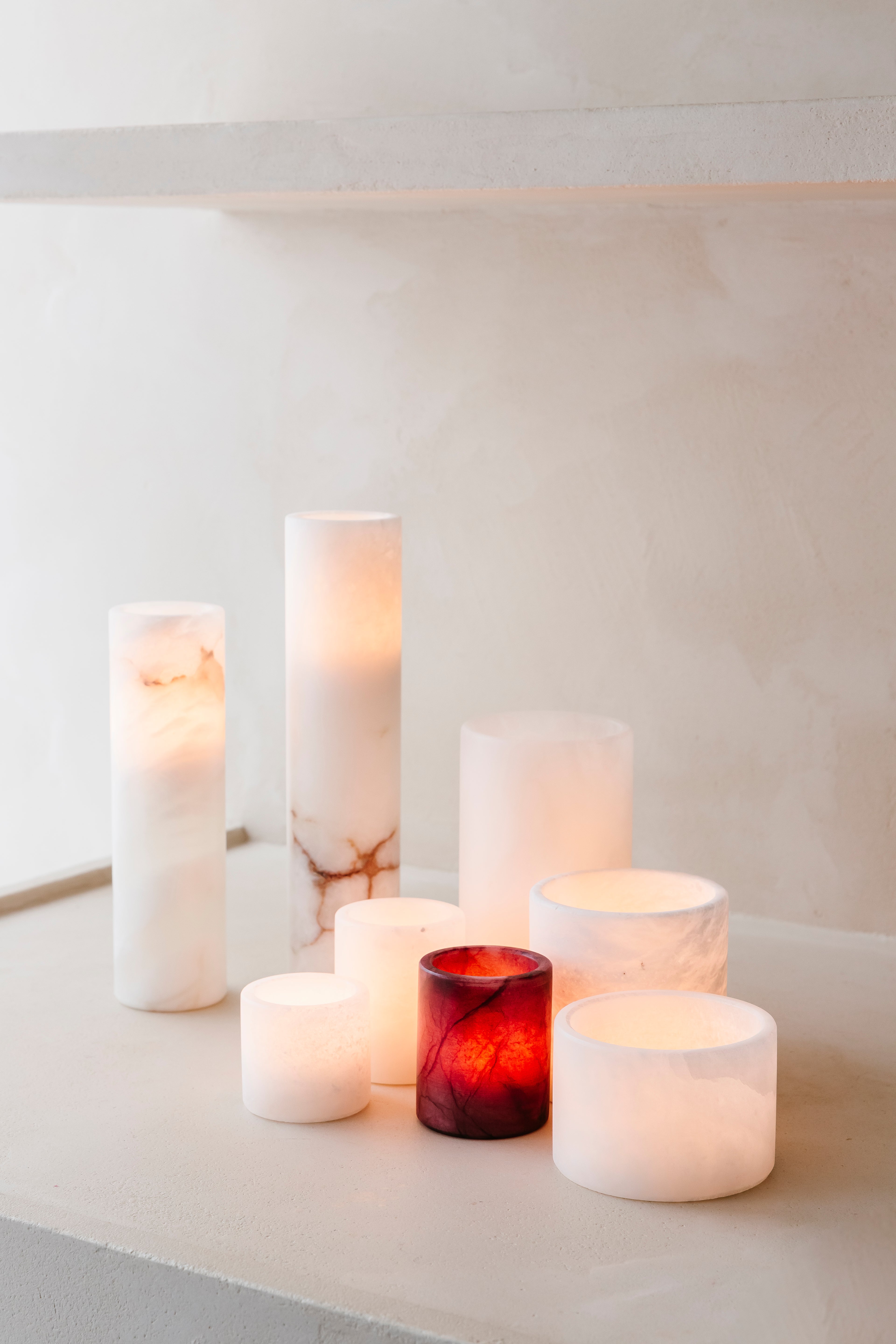 'ONE BURGUNDY TOUCH' set (8 st.)