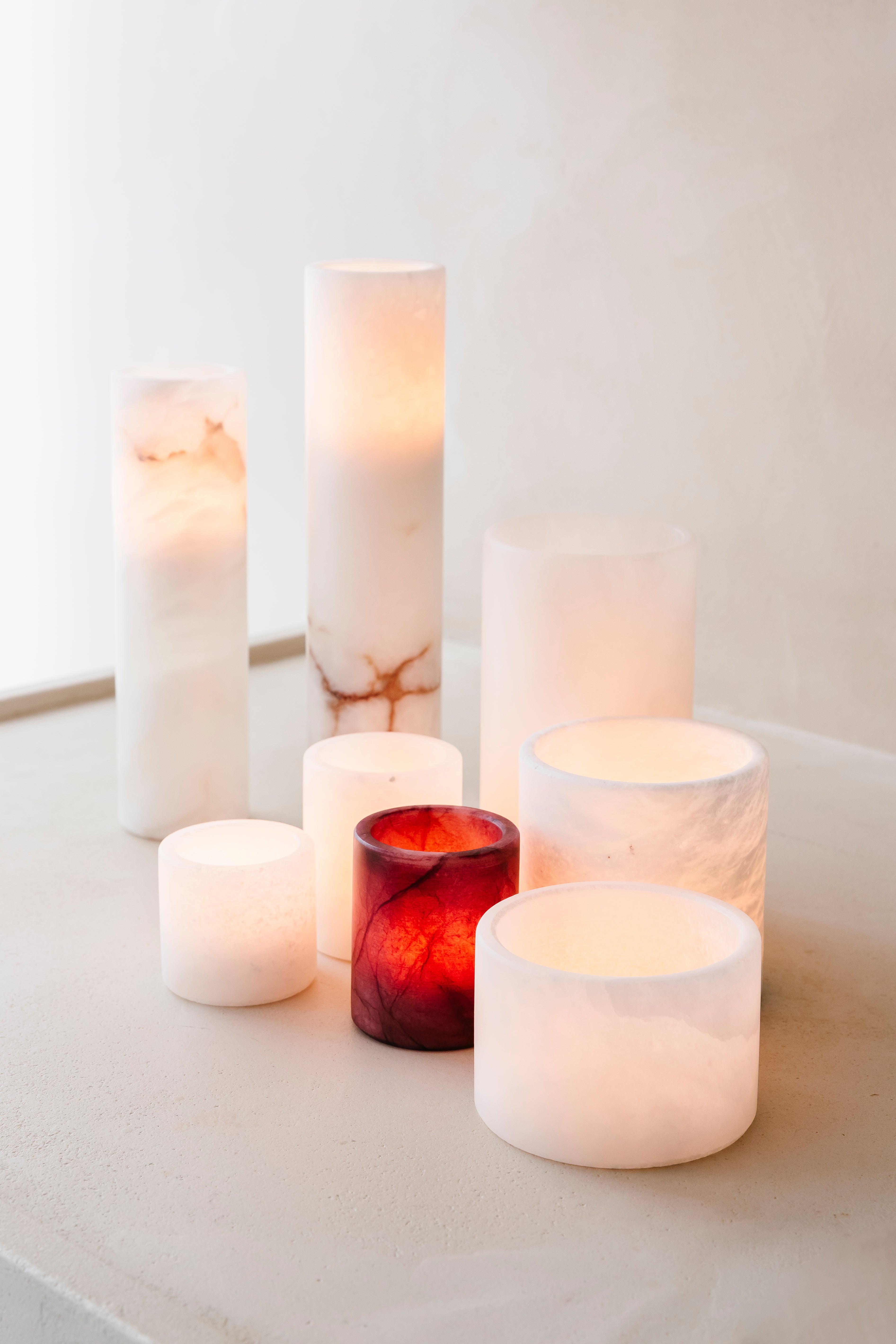 'ONE BURGUNDY TOUCH' set (8 st.)