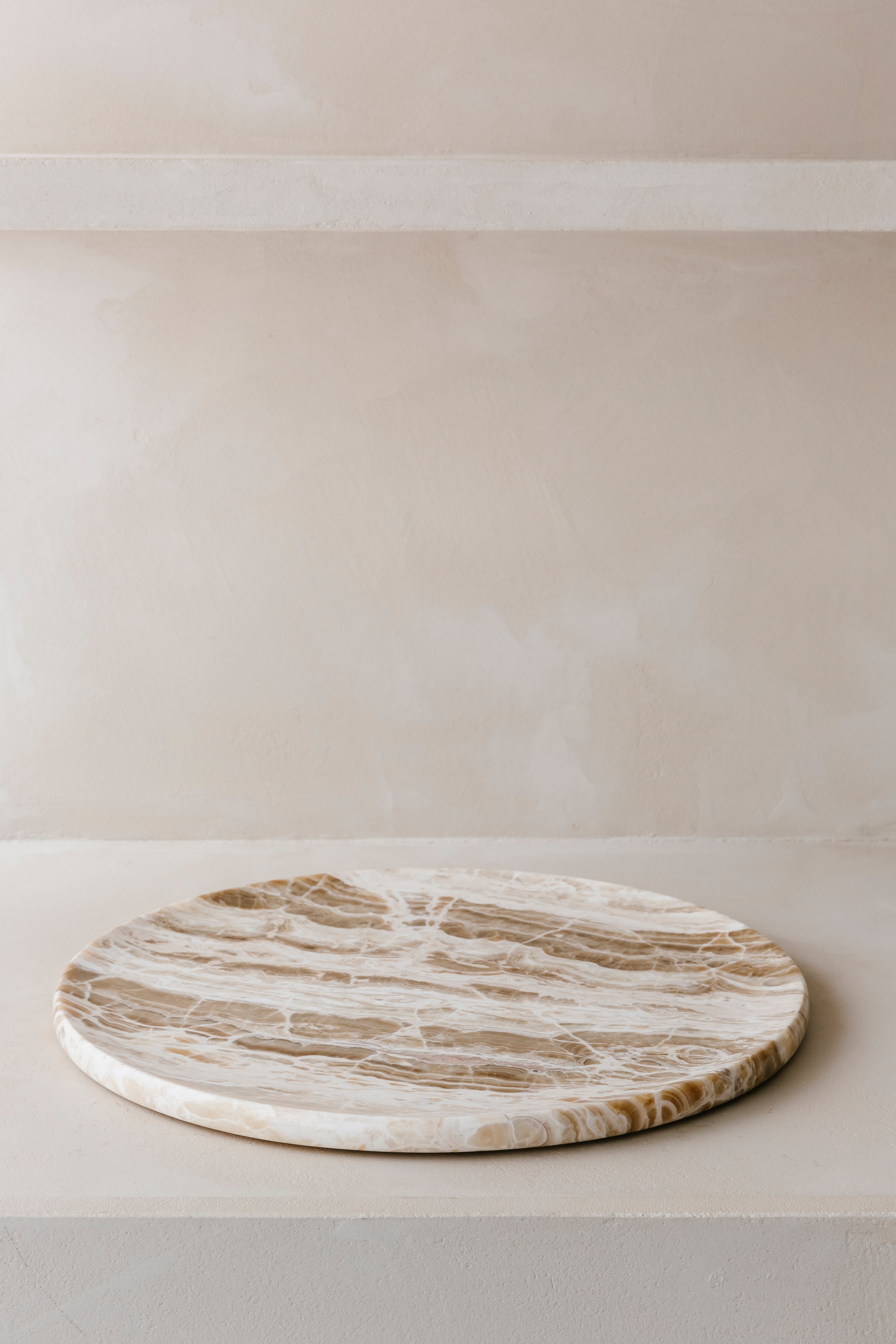 PLATEAU - Sandel Onyx Ø: 40cm