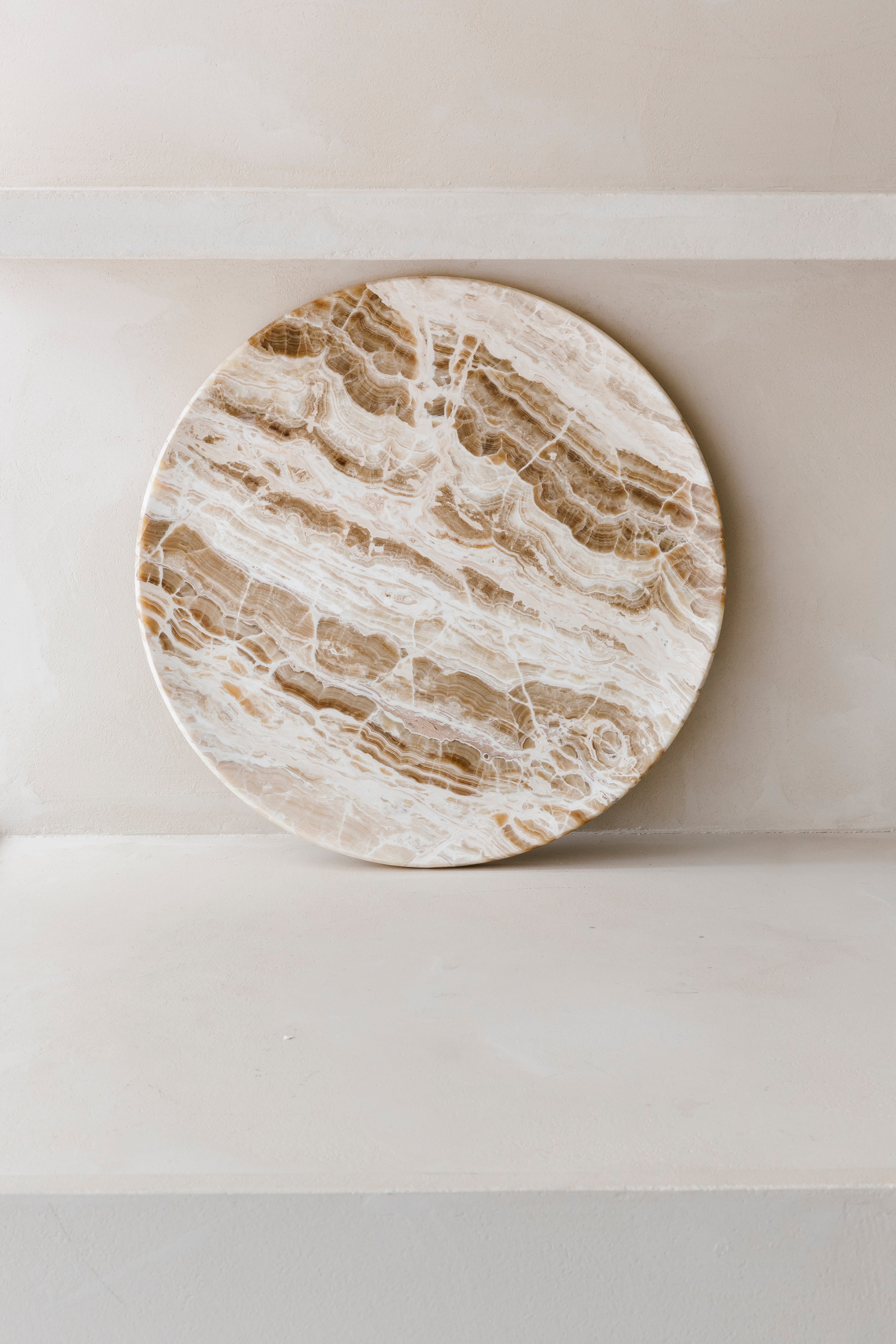 PLATEAU - Sandel Onyx Ø: 40cm