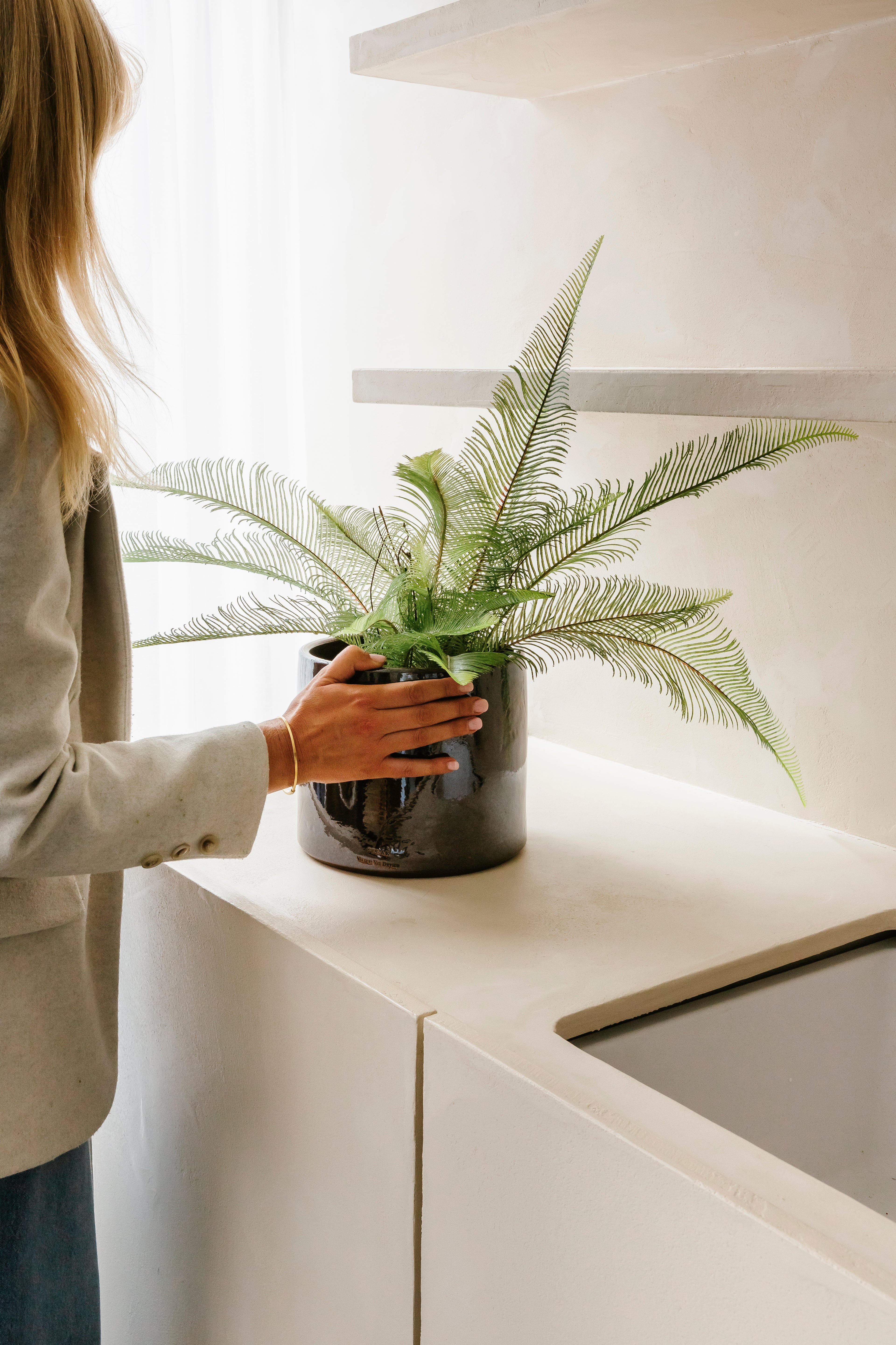 VASO 02 - Bloempot Bruin