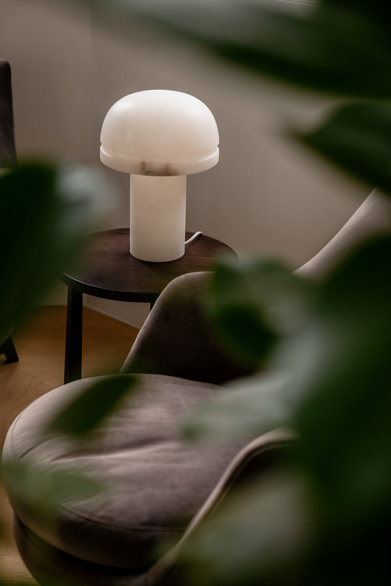 Albast lamp | klein | rond | Ceramics by Rosa | verkocht door Anneke Crauwels Home | design | shop