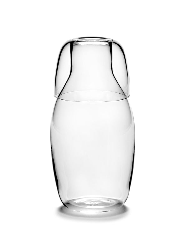 karaf met glas | ontworpen door Vincent Van Duysen | Serax | verkocht door Anneke Crauwels home | Designer | Shop