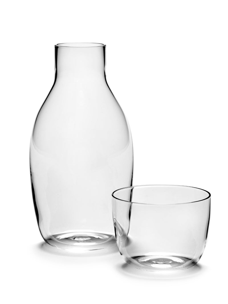 karaf met glas | ontworpen door Vincent Van Duysen | Serax | verkocht door Anneke Crauwels home | Designer | Shop  