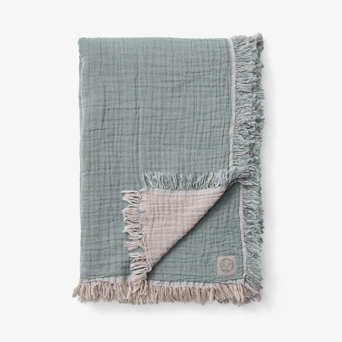 Sage plaid linnen van &Tradition verkocht door Anneke Crauwels Home