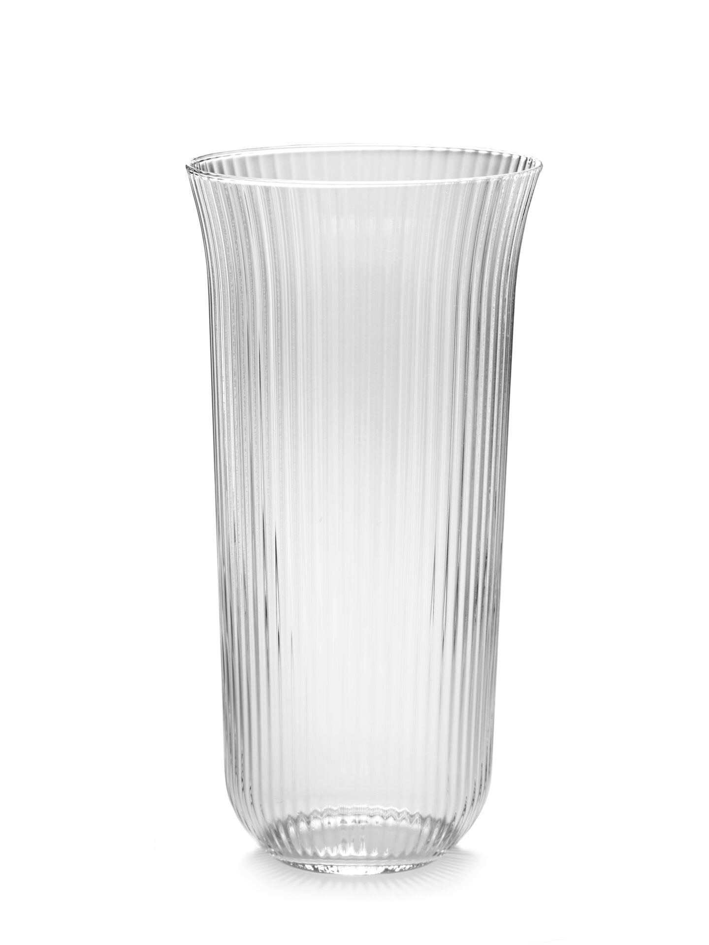 Geribbeld | longdrink | Glas | glaswerk | Sergio Herman | Serax | Design | Anneke Crauwels Home