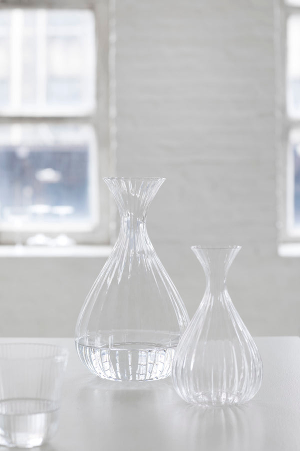Geribbeld | Karaf | Wijn | glaswerk | Sergio Herman | Serax | Design | Anneke Crauwels Home