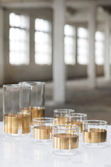 Glazen met koperen band | Niels Datema | Designer | Serax | Shop | Design Studio Anneke Crauwels | Anneke Crauwels Home